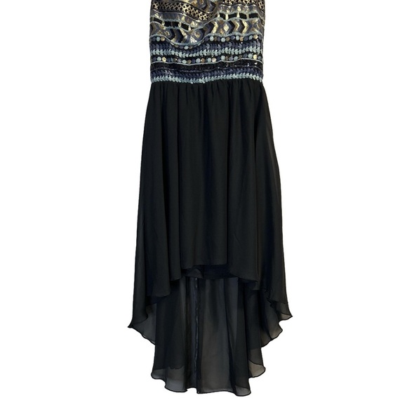 Charlotte Russe Sequin Strapless Mini Sheer Dress/Medium - Picture 4 of 10